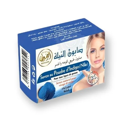 صابونة النيلة الزرقاء 100 غرام - Natural cream, oils... - Wany Bio