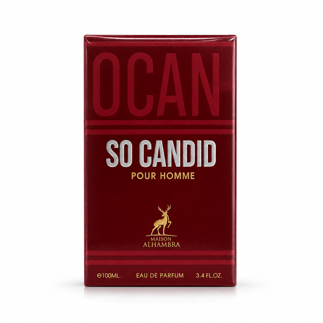 So Candid Eau de Parfum 100ml – Inspired by Scandal Homme